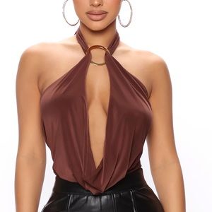 Halter Neck Bodysuit